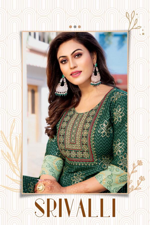 Jlf Srivalli Vol 2 Rayon Exclusive Designer Kurti Collection